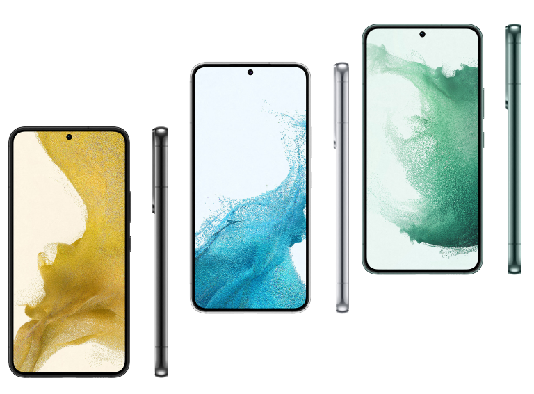 Samsung S22 Front & Side