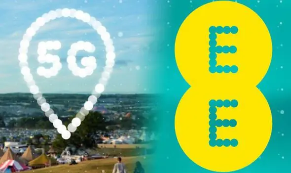 5g and EE logo combined