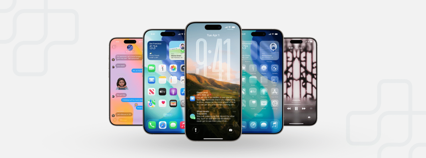 iOS 26 features on phones image