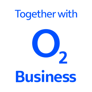 O2 Business logo with text Together with O2 Business