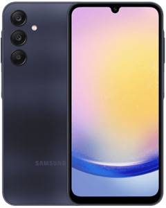 Samsung A25 5G blue black