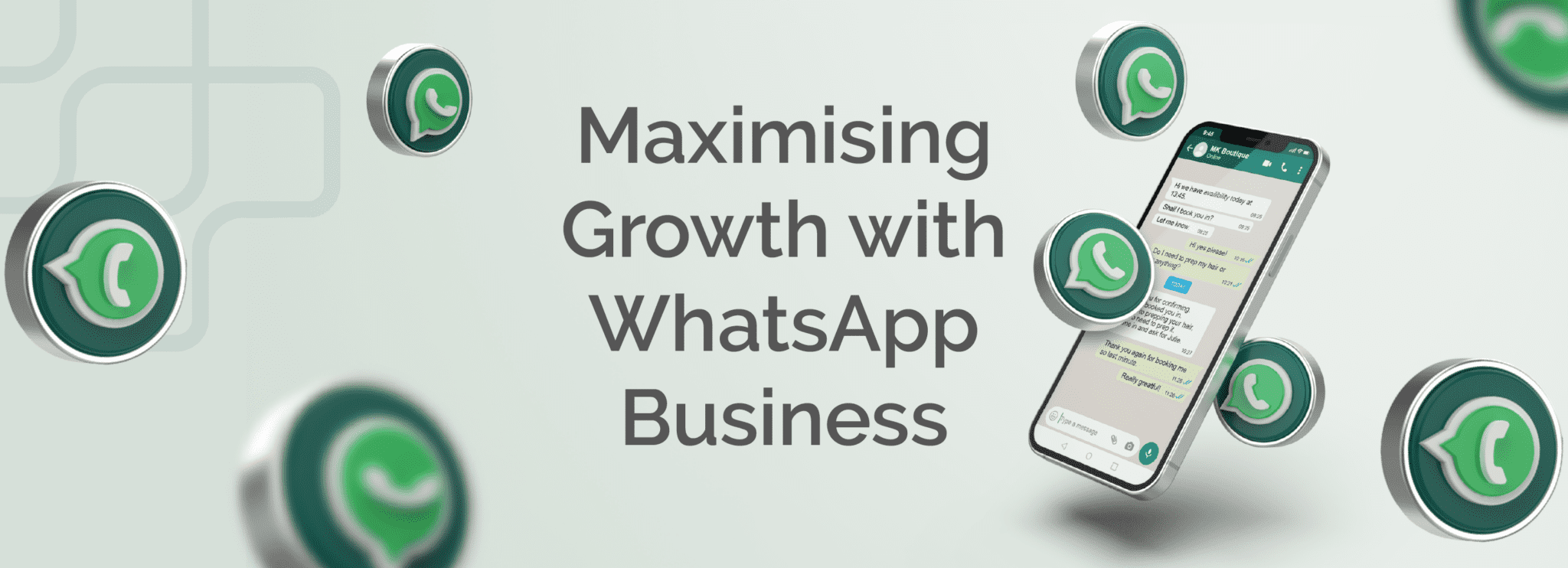 Growth with WhatsApp Busines