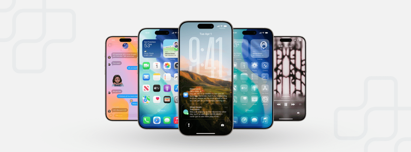 iOS 26 features on phones image