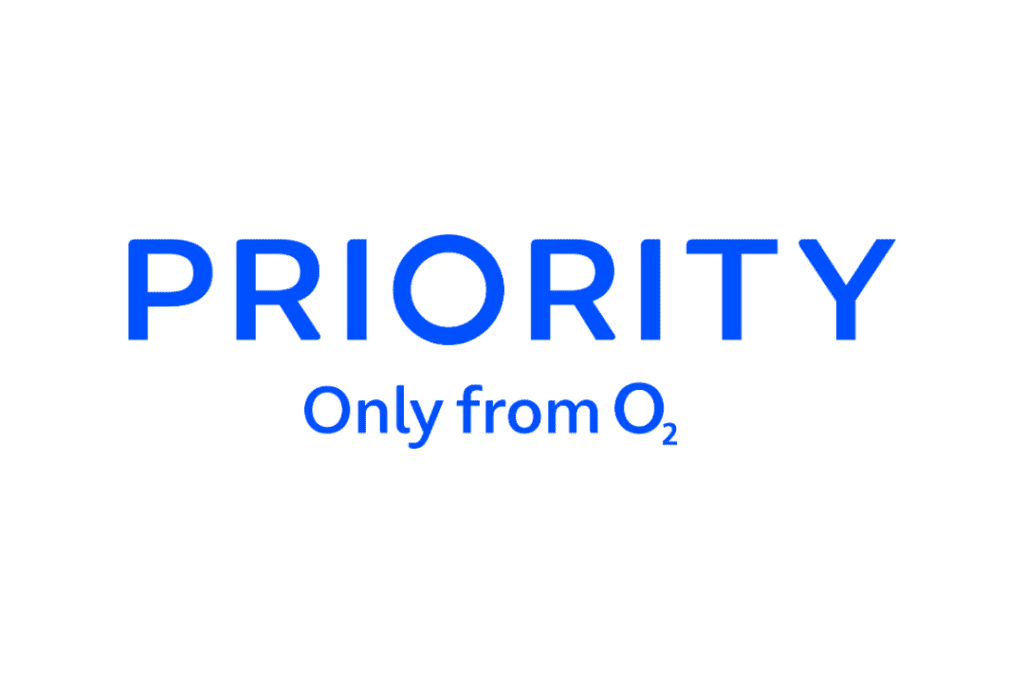 O2 Priority logo with text "Priority Only from O₂