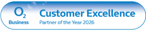 O2 Business Customer Excellence Partner of the Year 2026 award.